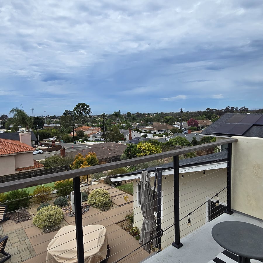 Private Balcony, ocean view