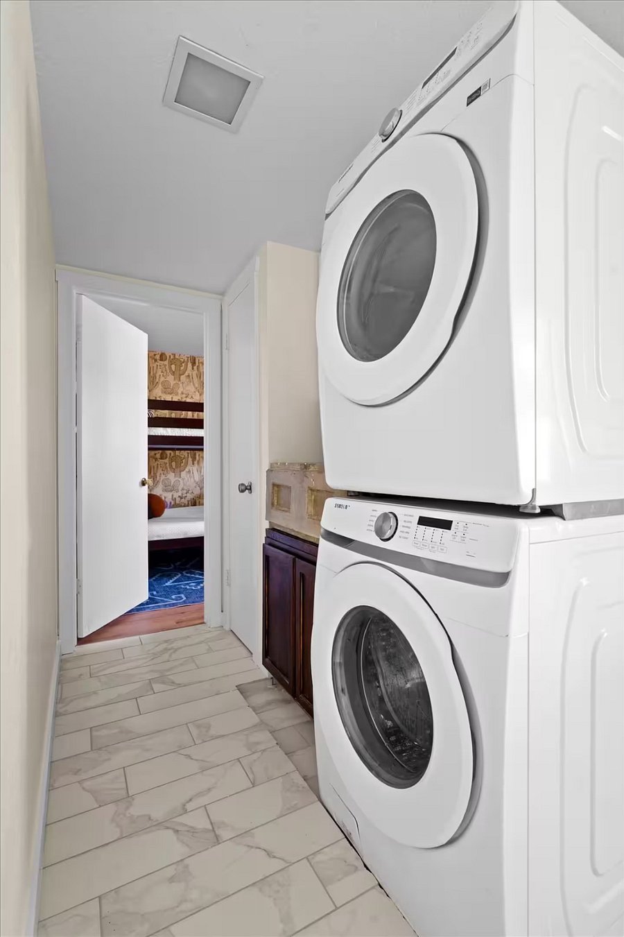 laundry area