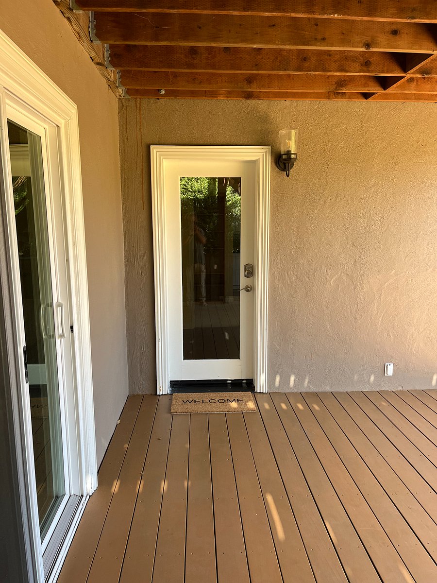 Outer entry door.