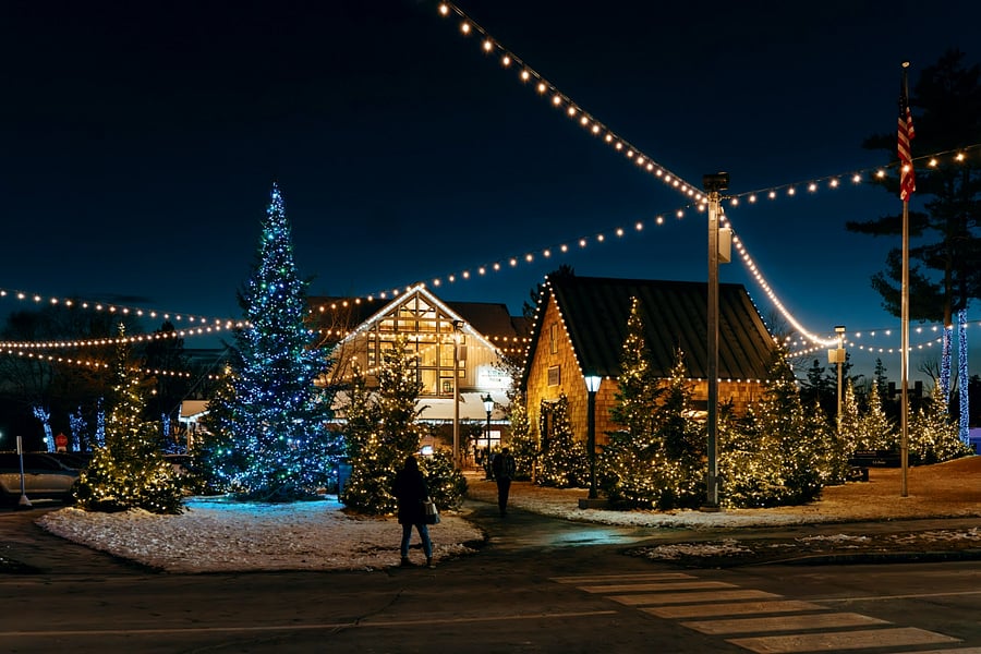 Christmas Time at LL Bean Campus