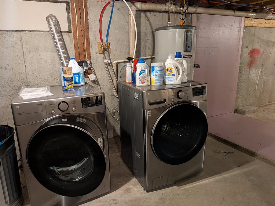 Washer and Dryer in Unit