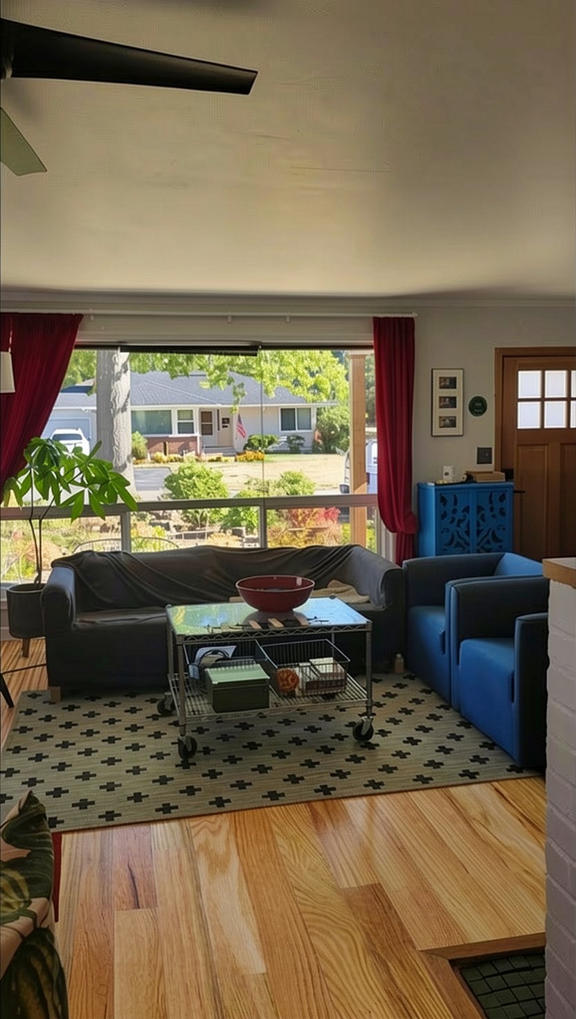 Front room / TV rm / dining / fireplace
