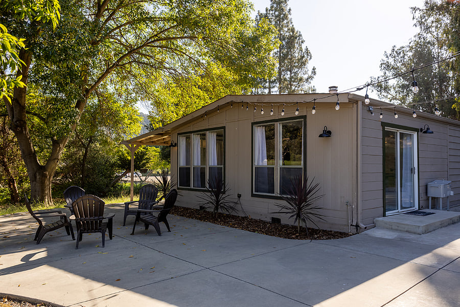 Rear Patio