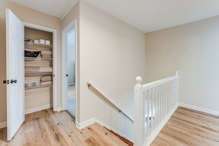 Upstair  Hall Closet 