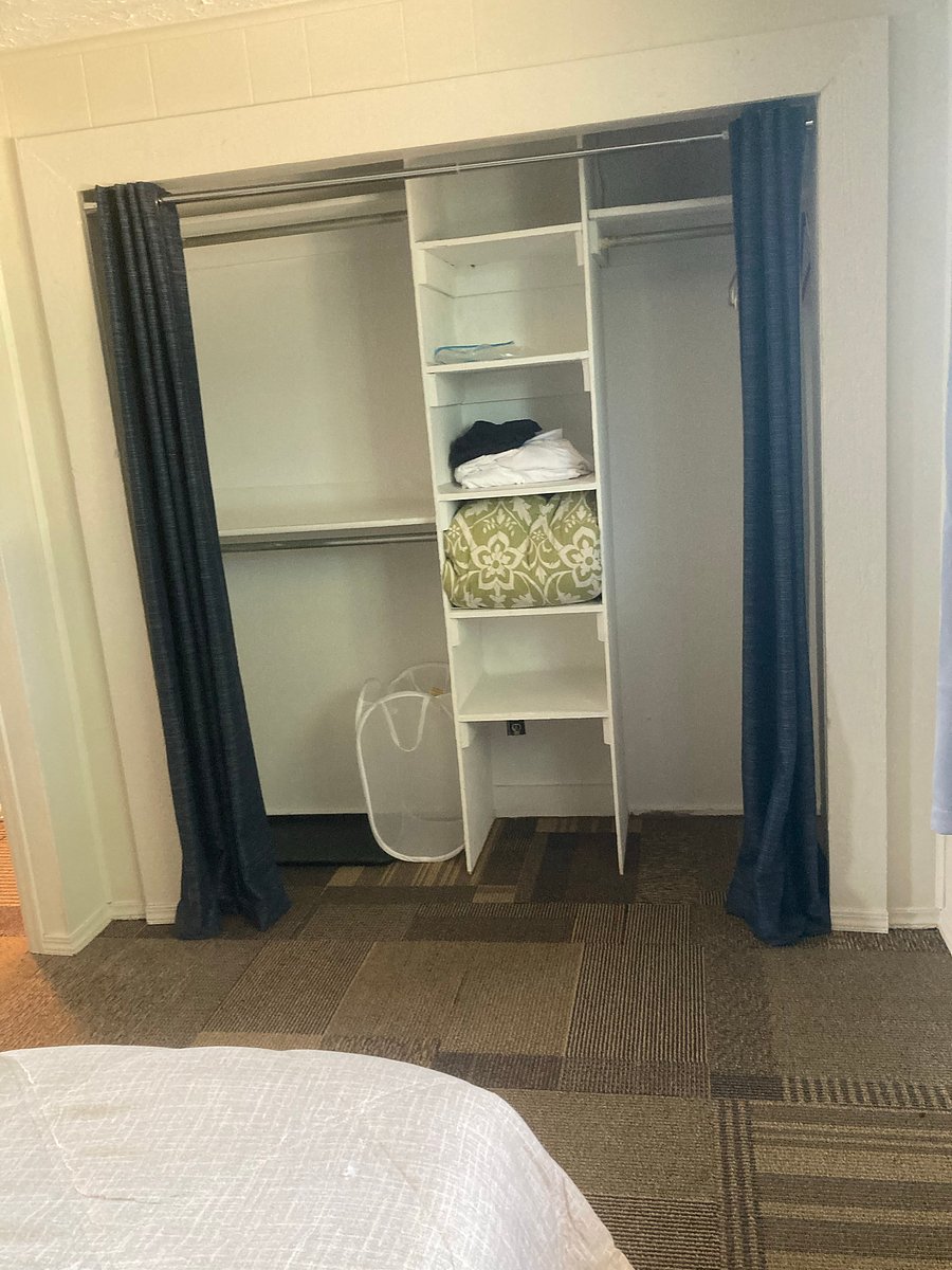 Large, shelved closet space
