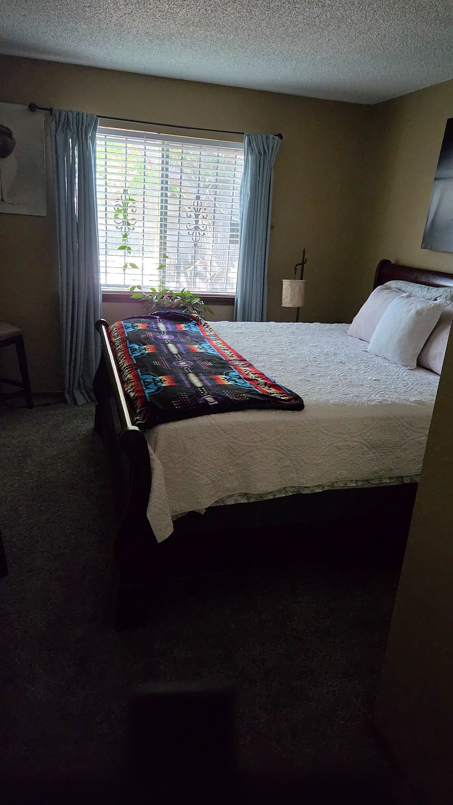 Bedroom two king bed and flat screen TV