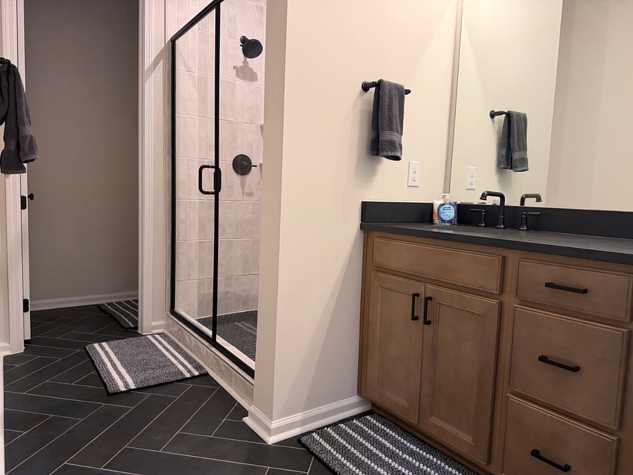 5 piece Master bath