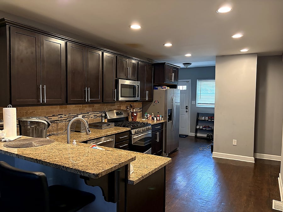 Shared Kitchen Space.