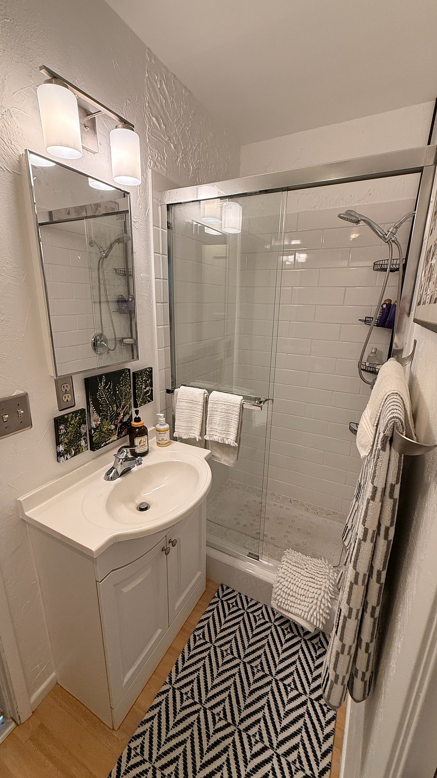 newly renovated ensuite bathroom