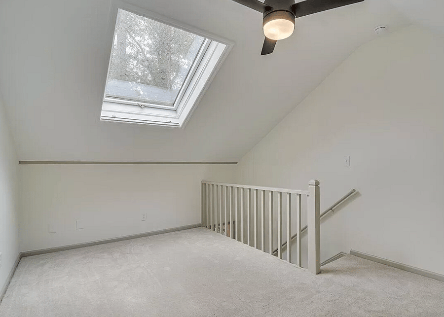 Upstairs loft
