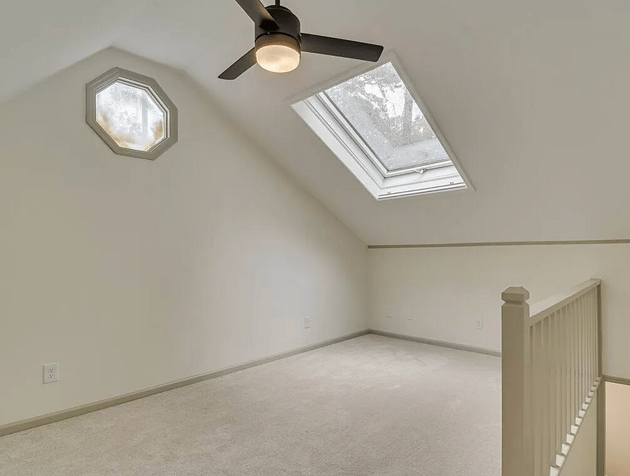 Upstairs private loft