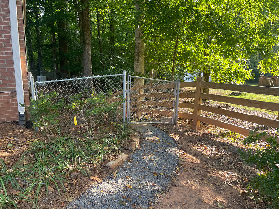 Entry gate to access
