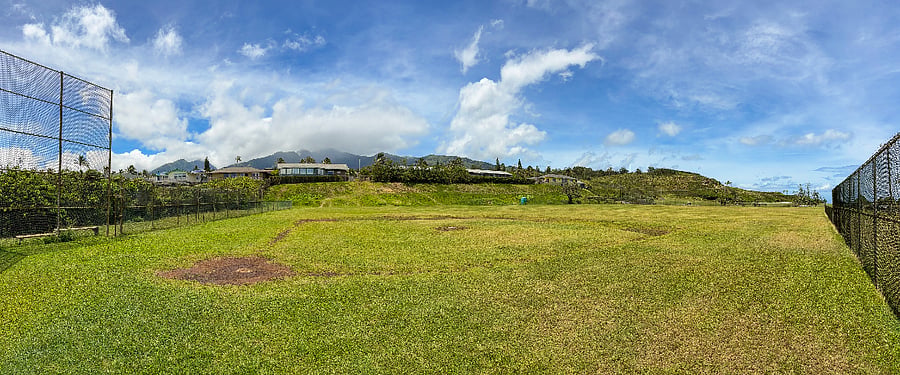 Short walk to Waiehu Beach Park Field