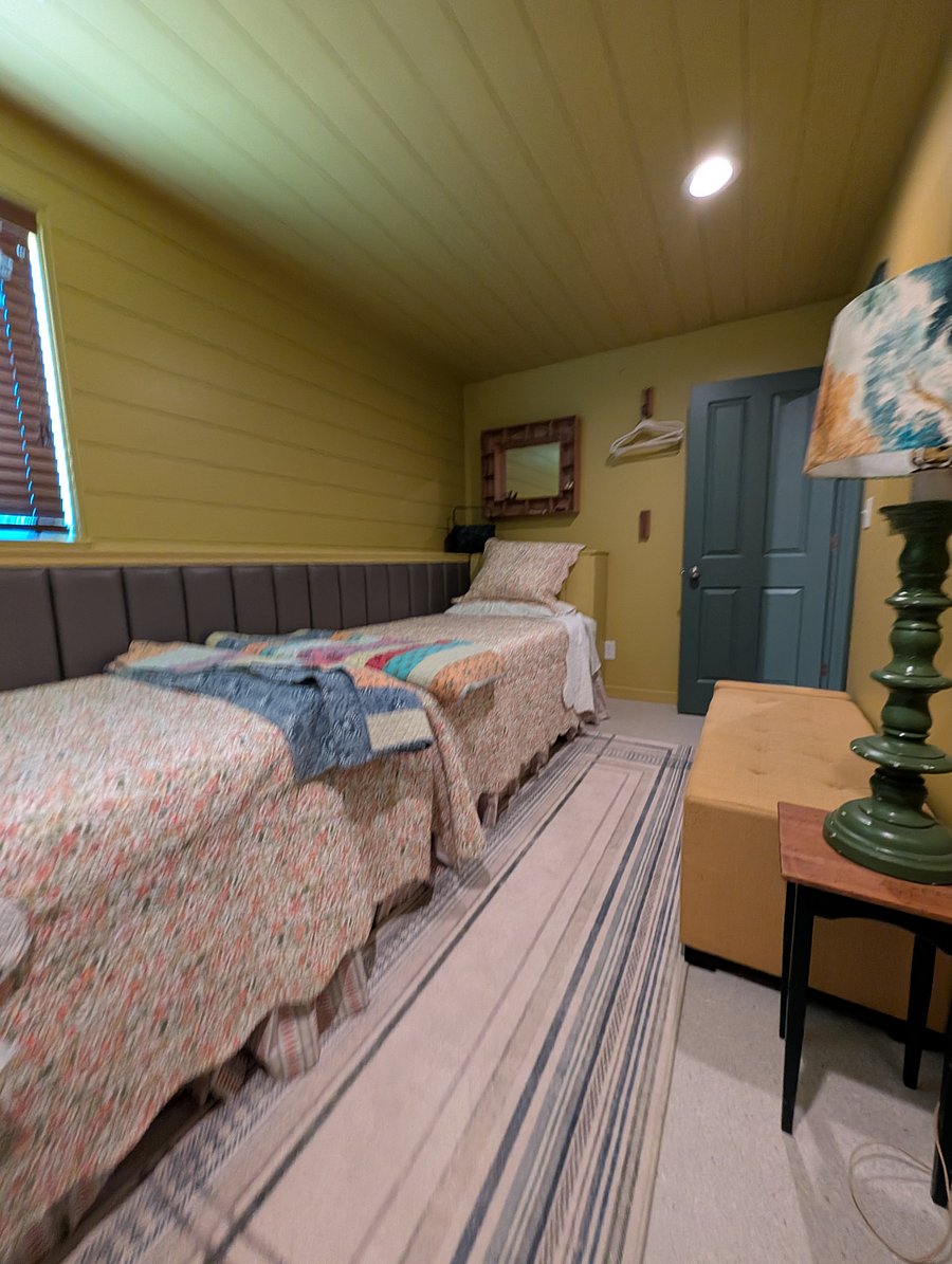 XL twin beds downstairs