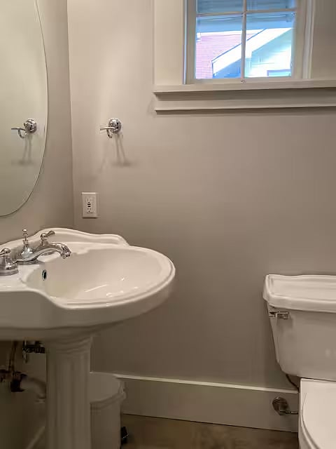convenient half bath