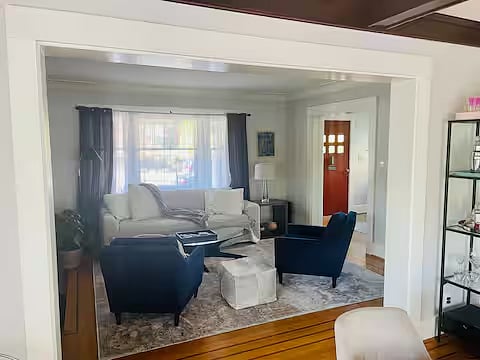 spacious living room