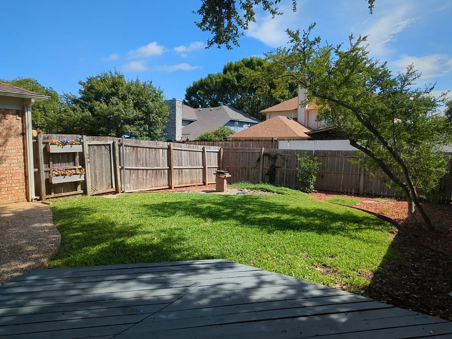 Fenced-in Backyard