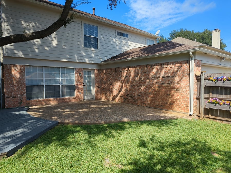 Fenced-in Backyard