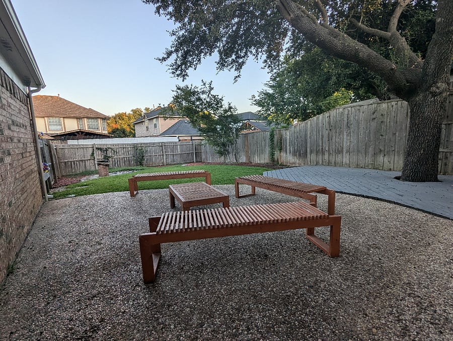 Fenced-in Backyard