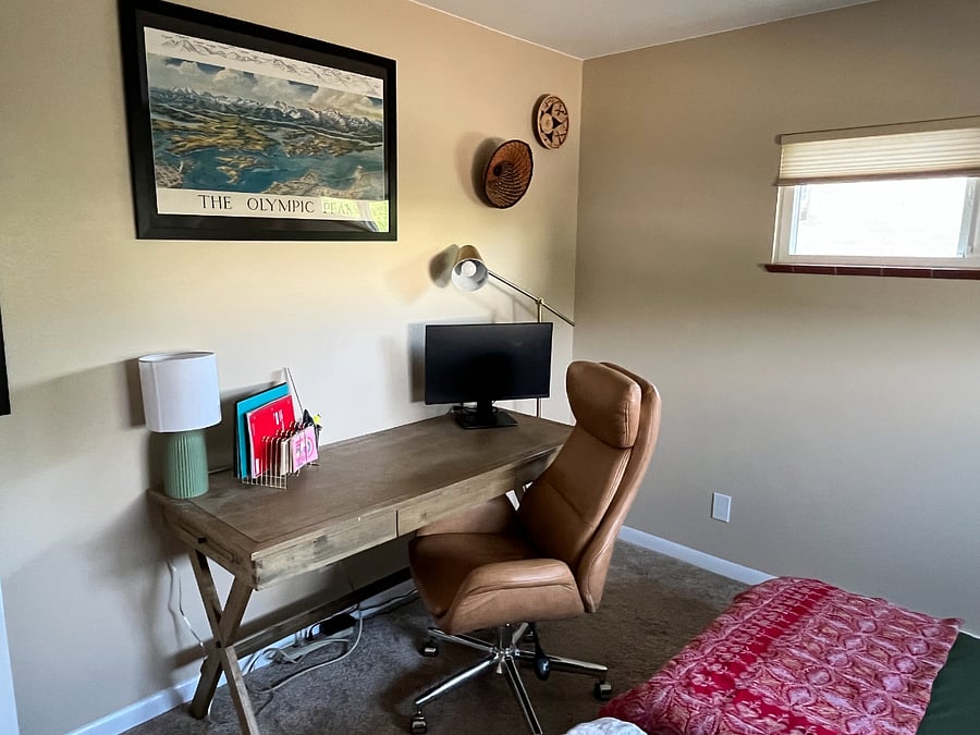 Second bedroom/ office - upstairs