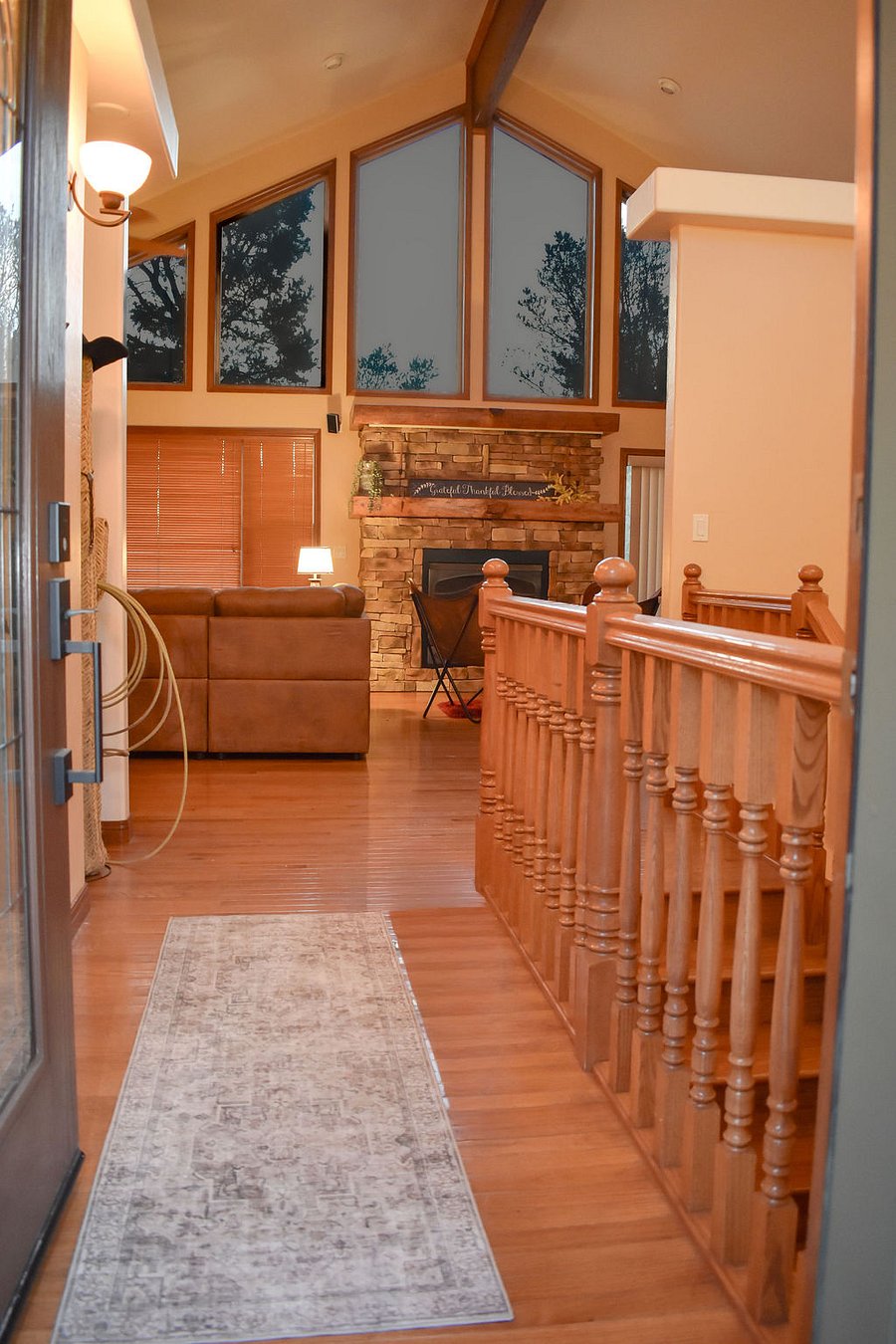Entry from front door