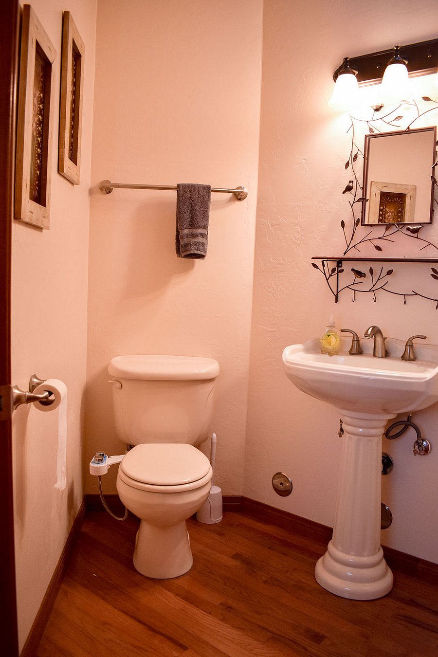 Main floor - half bath (off laundry)
