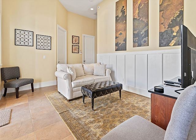 Lower level family room