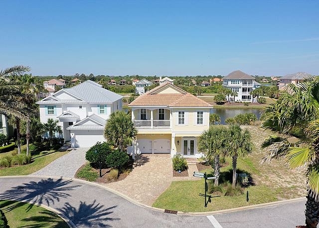 Your Fully Furnished Cinnamon Beach Home (lot on right has built out since photo)