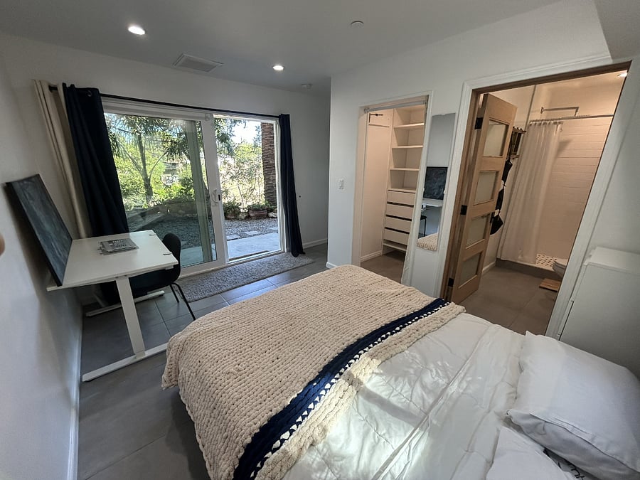 View from the bedroom