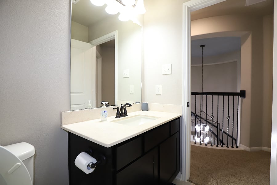 3rd Bath - Linked two rooms