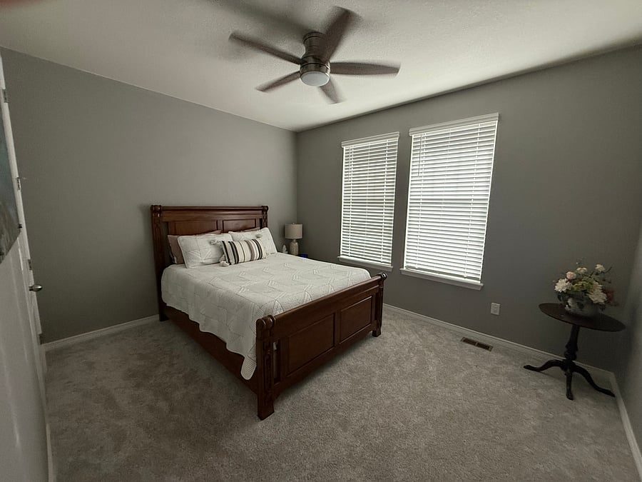 Queen bed