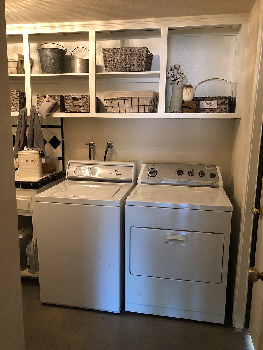 Shared indoor washer and dryer