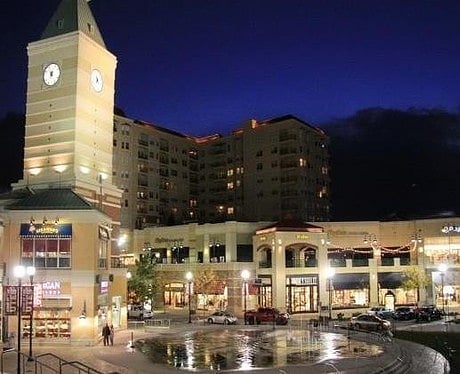 Building exterior from inside Gateway Mall
