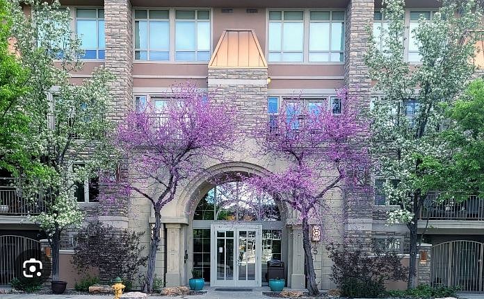 Building front entry