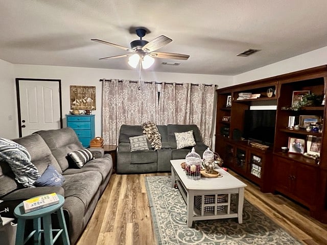 One of multiple shared living areas
