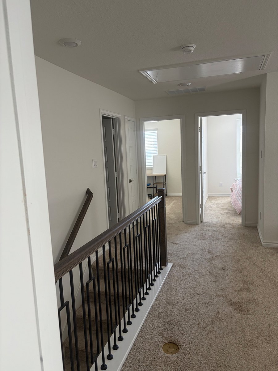 upstairs loft area