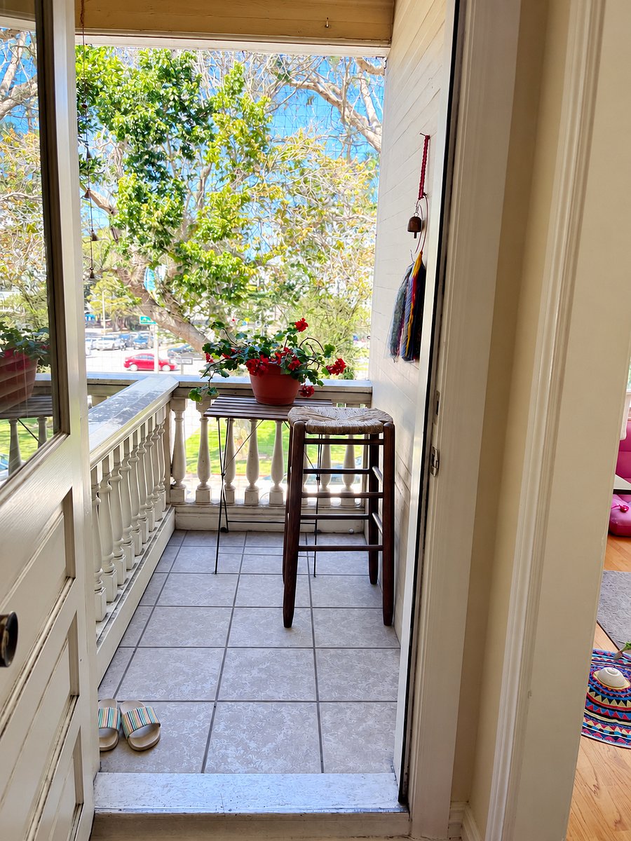 Small balcony