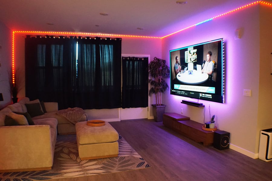 Living Room in LED