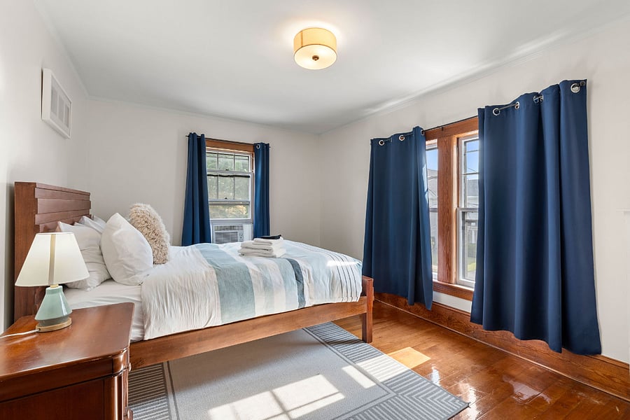 main Bedroom with king sized bed