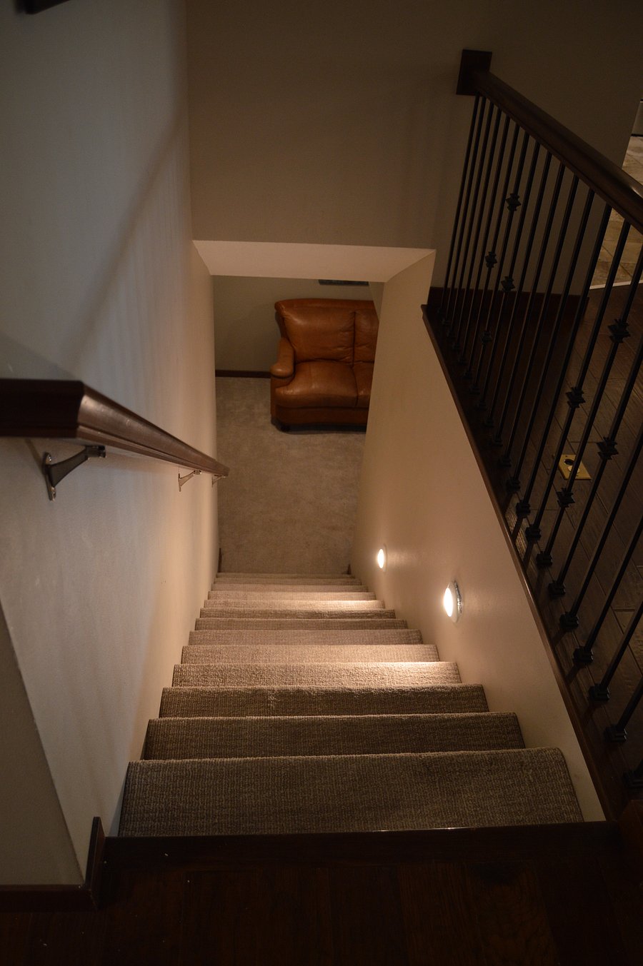 Stairs to basement