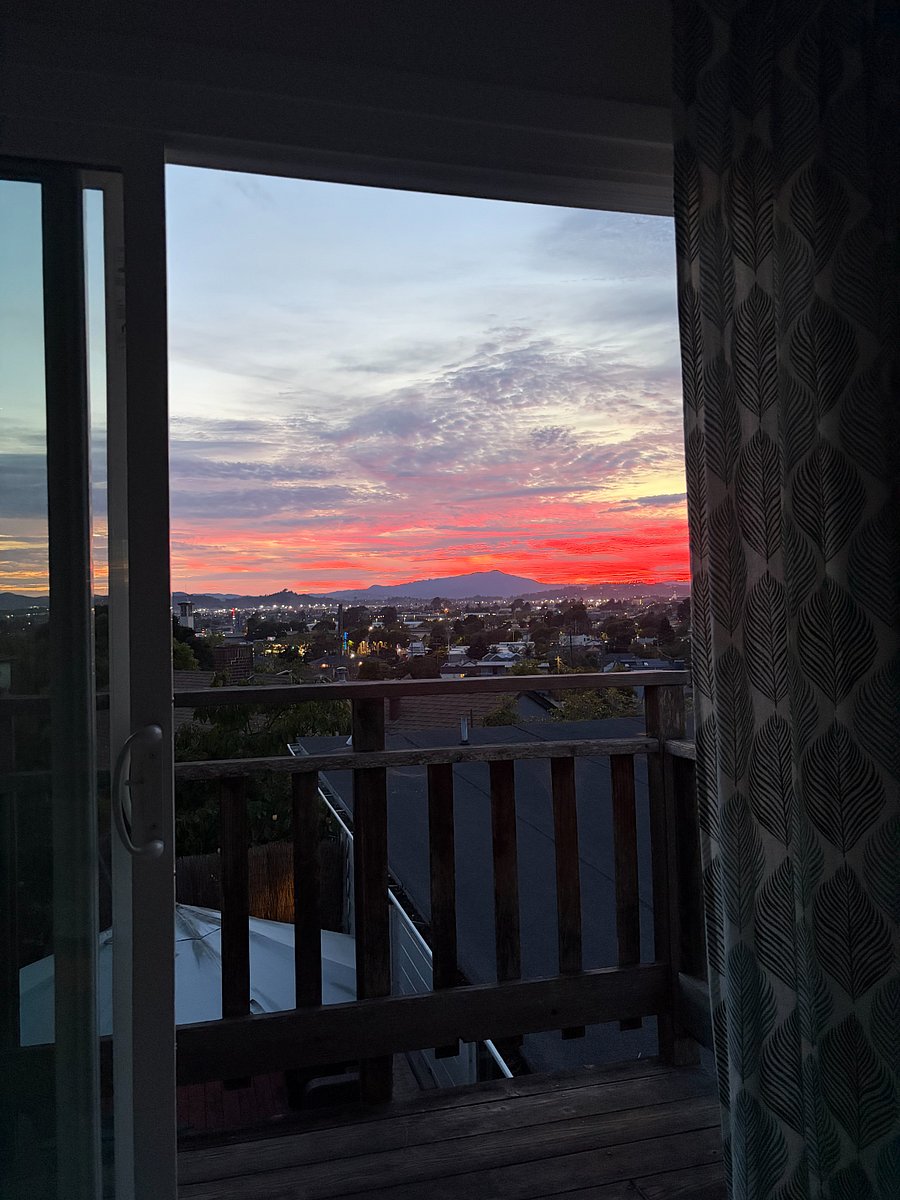 Sunset view of Mount Tam