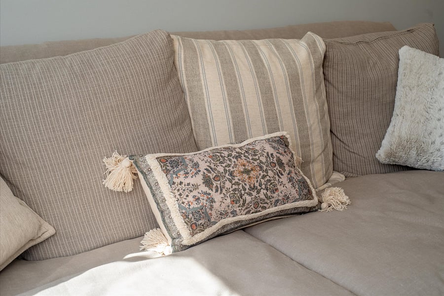 Cozy touches throughout the townhome