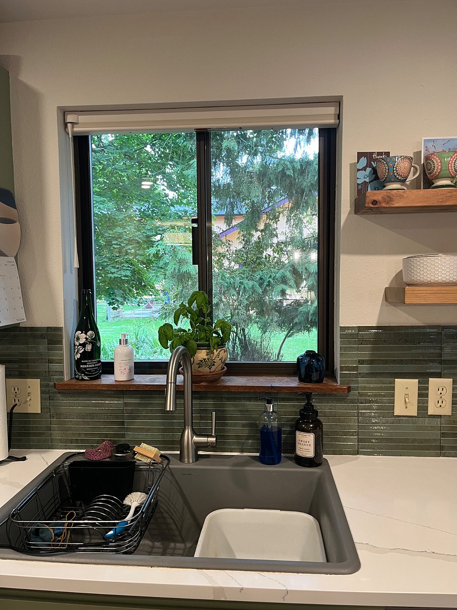 View from kitchen window