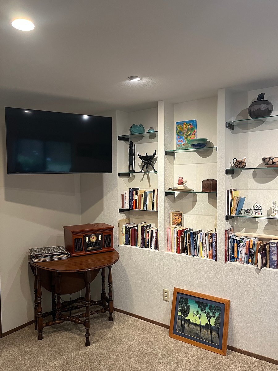 Downstairs TV - smart one 
