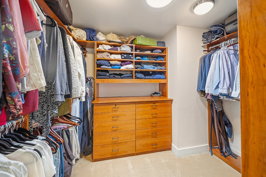 Room #1 - walk-in closet