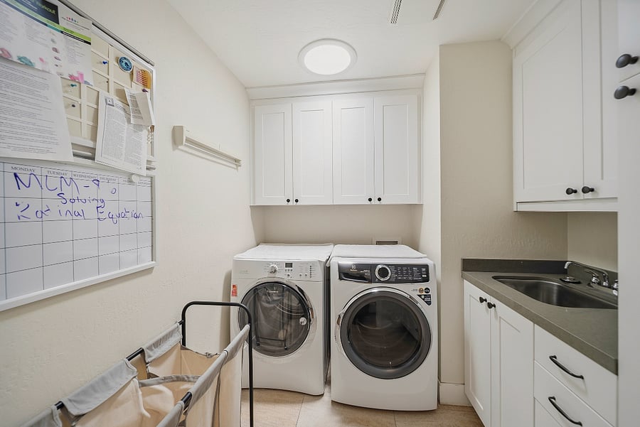 Shared laundry room