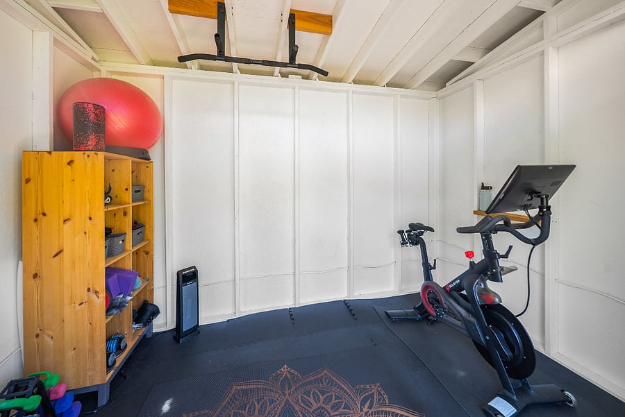 Home gym including
Peloton