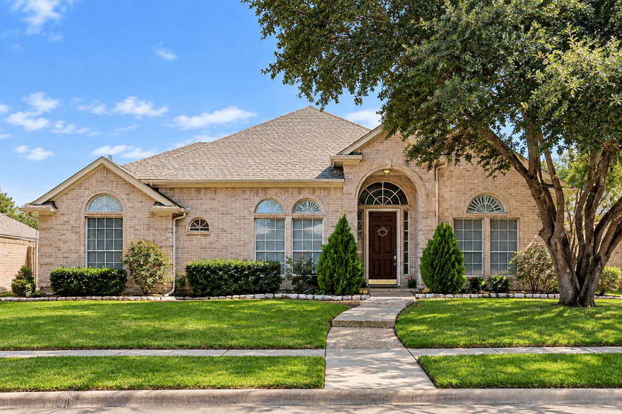 Front of the house