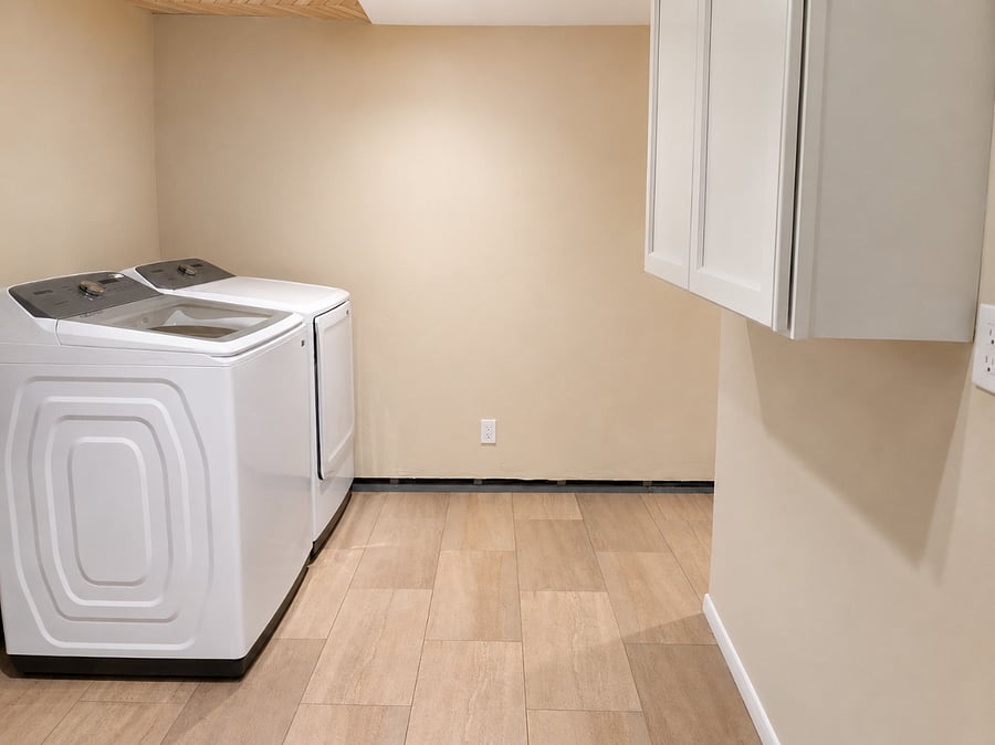 New washer and dryer