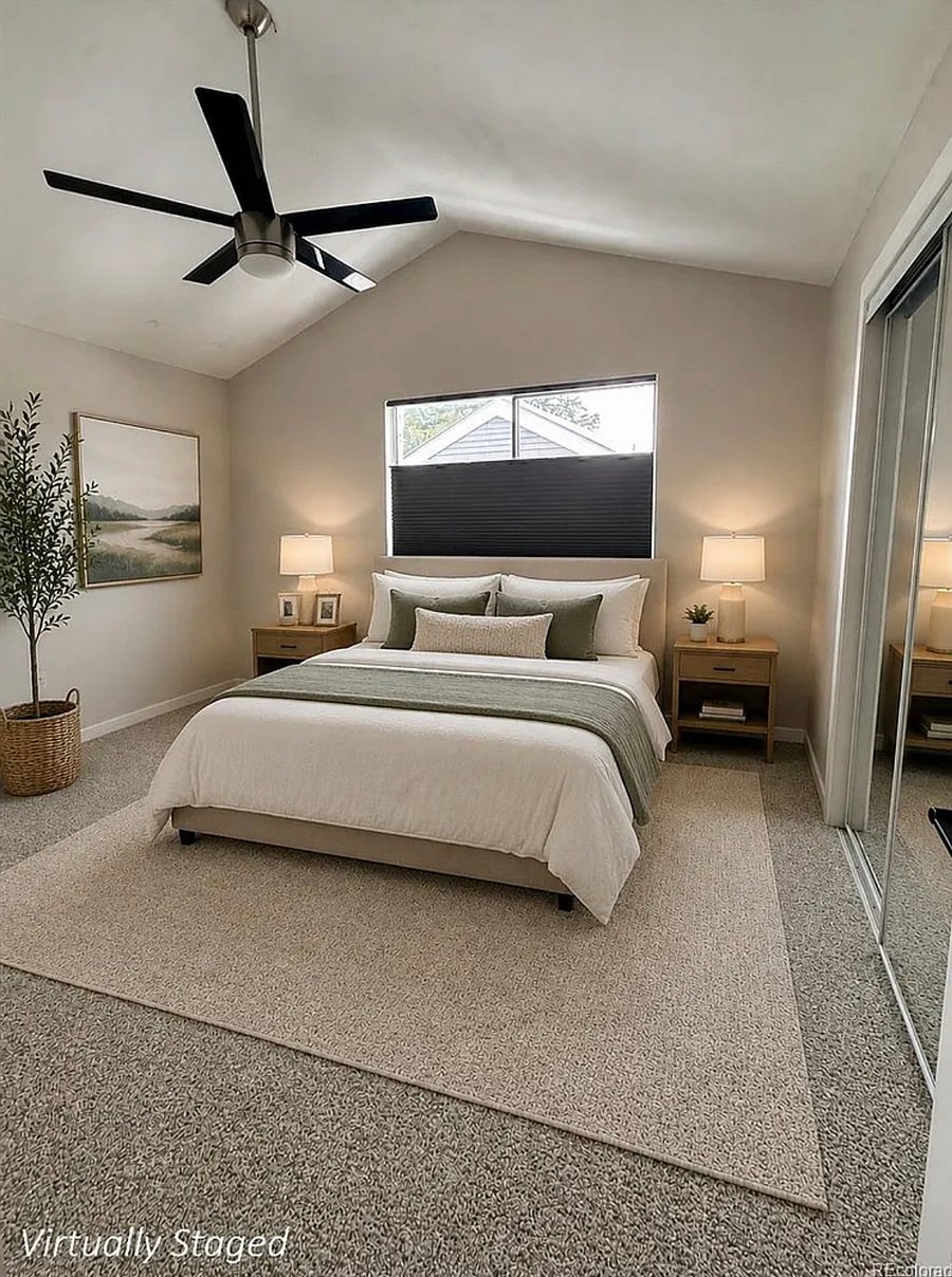 *image is virtually staged as newer and similar furnishings are being purchased.